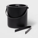 Metal Ice Bucket Black