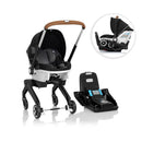 Gold Shyft DualRide Infant Car Seat and Stroller with Storage Bag & Canopy - Moonstone Gray