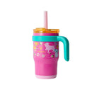 Vacuum Insulated Straw Tumbler - Bright Pink