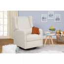 Arlo Recliner And Swivel Glider - Cream Linen