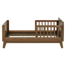 Junior Bed Conversion Kit for Hudson and Scoot Crib (M4299) - Natural Walnut