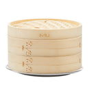 10” 2-Tier Bamboo Steamer Basket