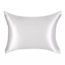 King 600 Thread Count Silk Pillowcase - Ivory White