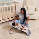 Bouncer Bliss and Toy Bar Bundle - Sand Gray