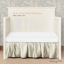 Extra Firm Fiber Crib Mattress - White