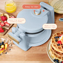 Rotating Belgian Waffle Maker - Cornflower Blue