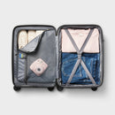 Hardside Carry-On Spinner Suitcase - Black