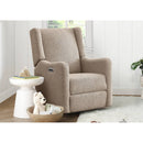 Electronic Power Recliner and Swivel Glider - Sand