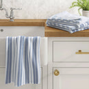 5-Pack Cotton Kitchen Towels - Blue