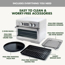 Convection Air Fryer Toaster Oven - Stainless Steel