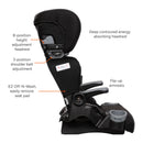 2-in-1 Folding Booster Car Seat
