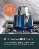 Whistling Tea Kettle - White