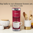 Single Serve Coffee Maker - Cardinal Red