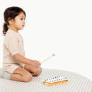 Padded Mini Circle Play Mat - Meadow