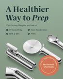 6pc Kitchen Gadget Set - Stainless Steel Utensils