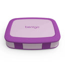 Kids' 5 Compartment Bento-Style Lunch Box - Purple