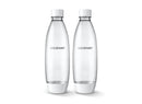1L Carbonating Bottle - 2pk - White