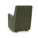 Luca Glider Chair - Olive Boucle