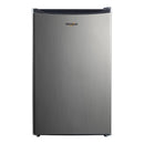 4.3 cu ft Mini Refrigerator Stainless Steel WH43S1E: Compact Dorm Fridge, Energy Star, Reversible Door, 2 Shelves