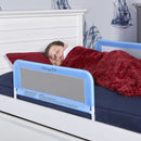 Lightweight Mesh Security Adjustable Bed Rail - Blue