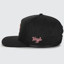 Waggle Hat Flamingo Bay: Adjustable Logo Baseball Hat