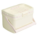 Easy-Carry Outdoor Cooler - Cream