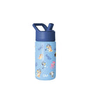 Summit Water Bottle with Straw Lid - Light Blue