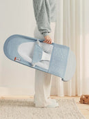 Ergonomic Baby Bouncer - Sky Blue/White