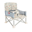 Nuby Pop-Up Portable Booster Seat with Removable Tray - Safari