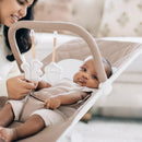 Alpine Organic Deluxe Portable Bouncer - Mocha