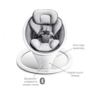 Bluetooth Enabled Baby Swing - White