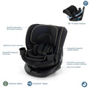 Andi 360 Rotating All-in-One Baby Convertible Car Seat - Caspian Caviar