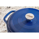 6qt Cast Iron Enamel Dutch Oven - Blue