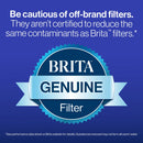 Brita Elite Replacement Water Filter - 2 Pack for Clean, Great-Tasting Water