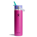 Wide Mouth Flex Straw Water Bottle - Holiday Punch
