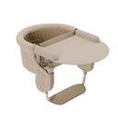 Hook-On High Chair with Attachable Silicone Tray - Oatmeal