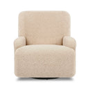 Extra Wide Recliner and Swivel Glider - Chai Shearling