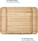 17” Prep & Serve Butcher Block - Maple