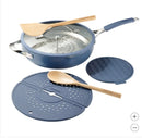 Ceramic Nonstick All-in-One Plus Pan Set