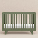 Hudson 3-in-1 Convertible Crib with Toddler Rail - Olive