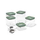14pc Glass Airtight Container Set - Sage