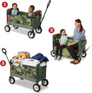 3-in-1 Camo Folding Wagon - Green