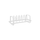 Wire Storage Lid Organizer White - ™: Kitchen Cabinet Organizer, Iron Pot & Pan Rack, 13.5" Depth