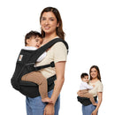 Alta Hip Seat All-Position Breathable Mesh Hip Seat & Carrier, Onyx Black