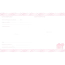 Chevron Baby Memory Book - Pink