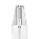 Maki Full-Size Folding Crib with Toddler Rail - White