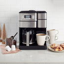 Combo 12 Cup and Single-Serve Grind and Brew Coffee Center - SS-GB1NAS