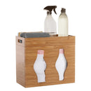 Bamboo Plastic Bag Organizer