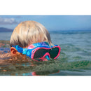 Speedo Junior Wave Watcher Tie Dye Mask - Coral/Blue