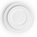 16pc Porcelain Cara Round Dinnerware Set- White